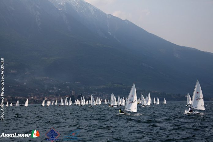 Malcesine 26/04/2014Laser Europa Cup 2014Photo: © Andrea Pisapia/SpazioOrti14